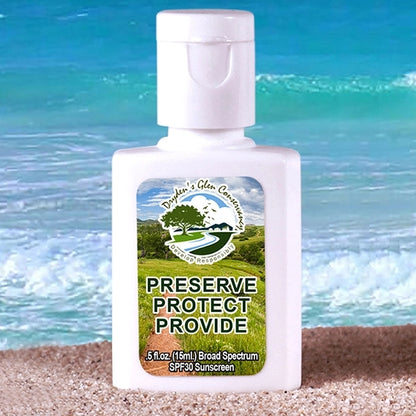 SunFun Broad Spectrum SPF 30 Sunscreen Lotion Bottle