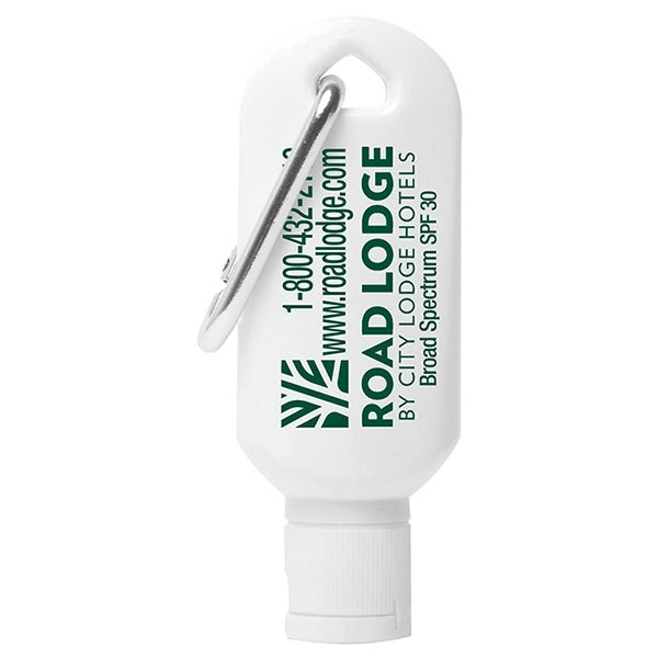 Broad Spectrum SPF 30 Sunscreen Lotion in Solid White Carabi