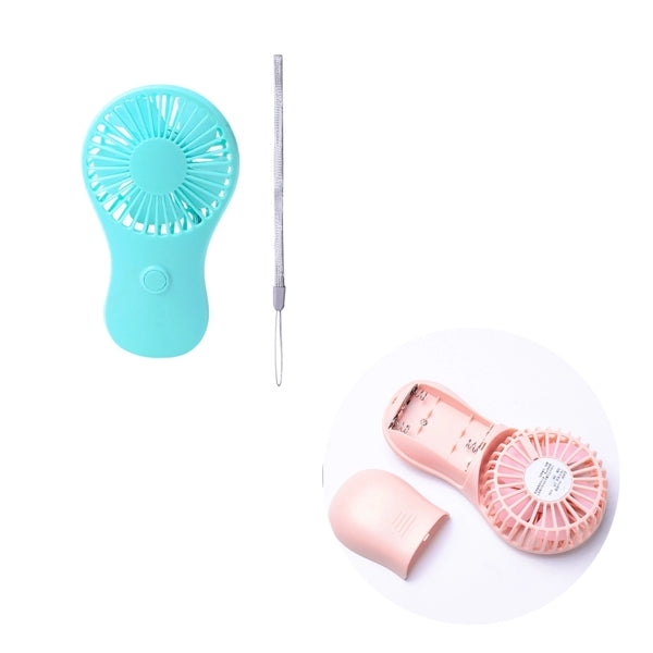 Mini Handle Portable Battery Powerful Fan