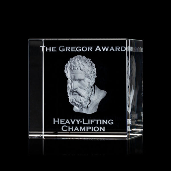 Granby Cube Award 3D