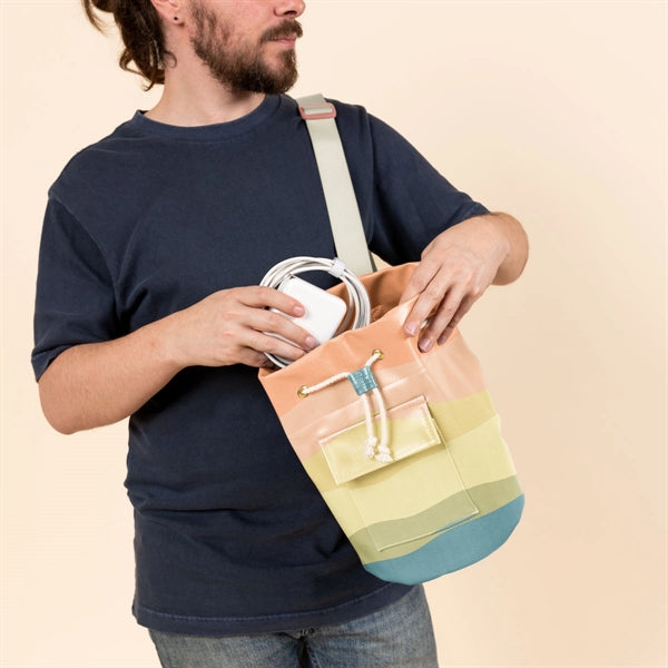 BUCKET SLING - VEGAN LEATHER