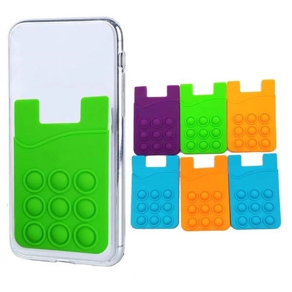 Pop Fidget Phone Card Holder