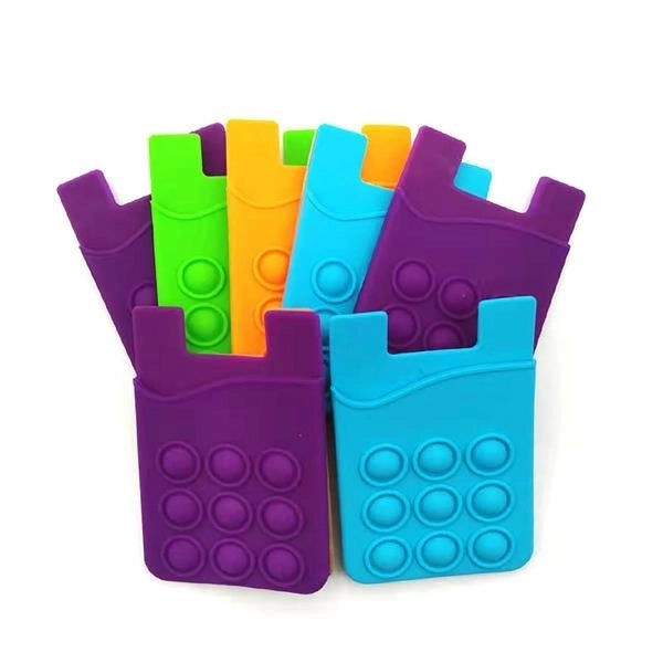 Pop Fidget Phone Card Holder