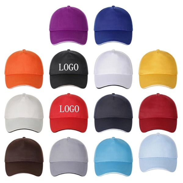 5 Panels Adjustable Baseball Cap