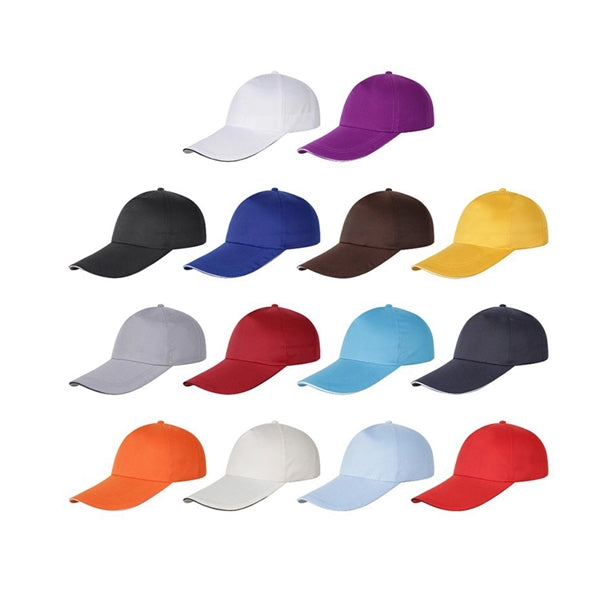 5 Panels Adjustable Baseball Cap