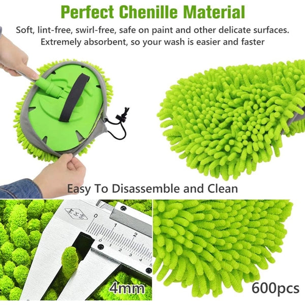 Microfiber Brush Mop For Car Wash