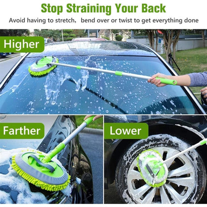 Microfiber Brush Mop For Car Wash