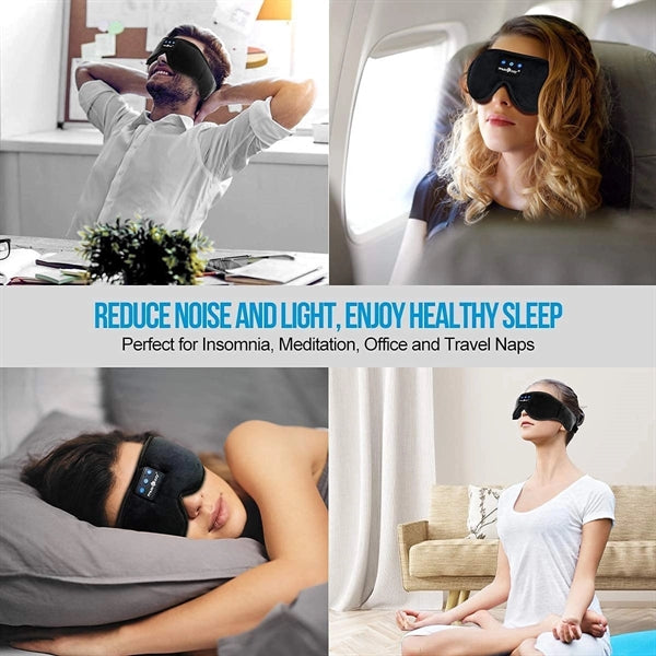 Bluetooth Headband Sleeping Headphones Sleep Mask