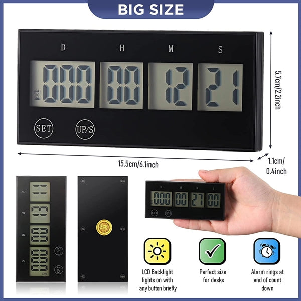 Led Countdown Clock Digital Timer