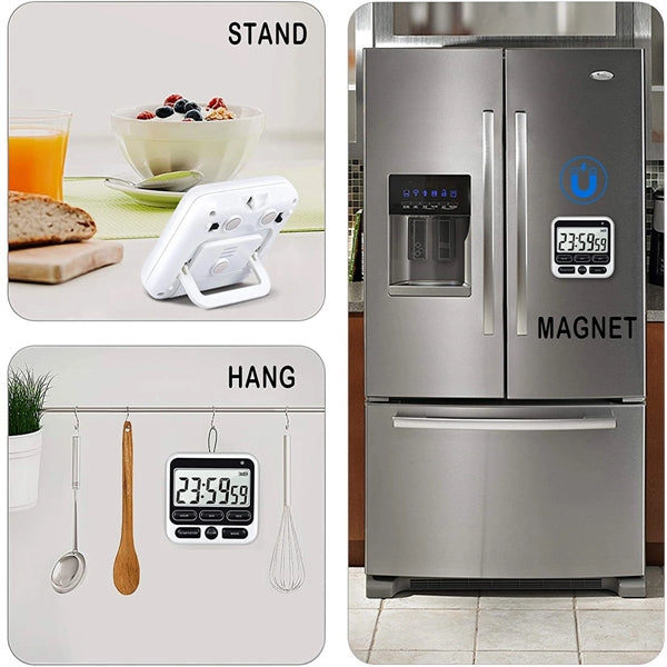 Led Countdown Digital Kitchen Timer