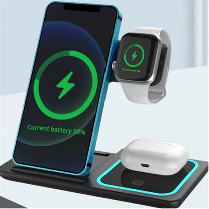 3 In 1 Foldable Wireless Charging Station