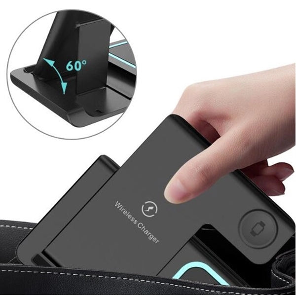 3 In 1 Foldable Wireless Charging Station