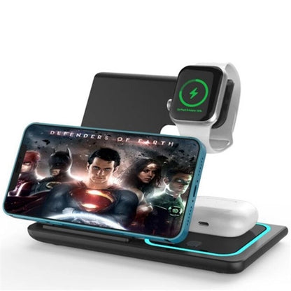 3 In 1 Foldable Wireless Charging Station