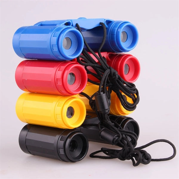 Compact Shockproof  Children's Binoculars for Kids Watching