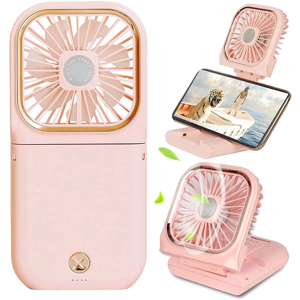 Portable Charger Fan Power Bank
