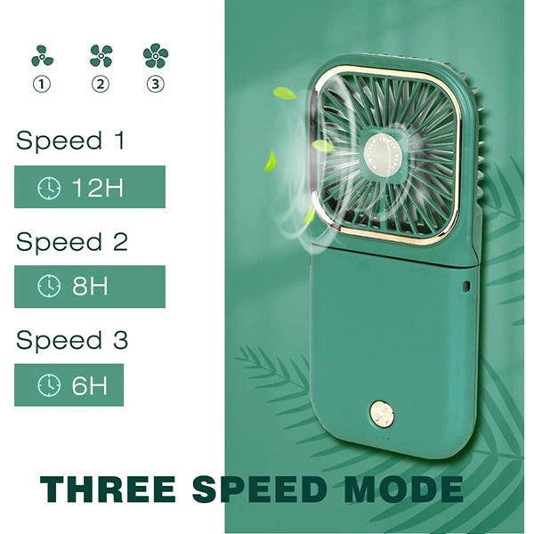 Portable Charger Fan Power Bank