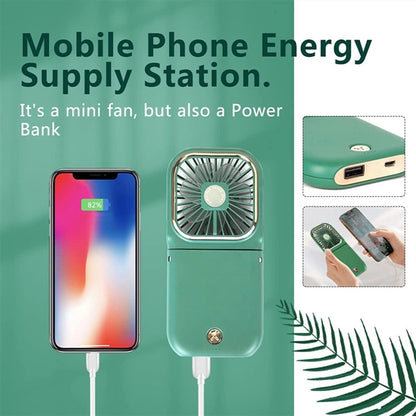 Portable Charger Fan Power Bank