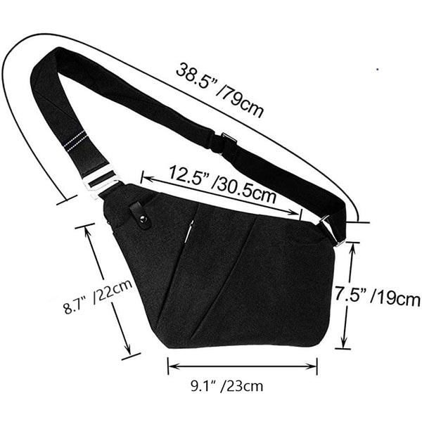 Waterproof Shoulder Backpack Sling Chest Bag