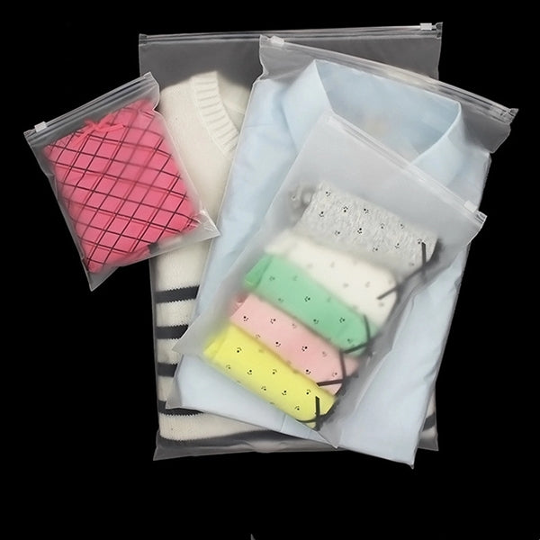 Frosted Zipper Bag