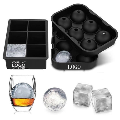 Ice Cube Tray Silicone Whiskey Ball Mold