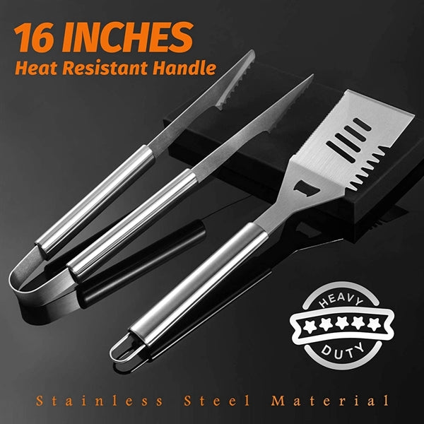 25Pcs Grilling Accessories Bbq Grill Tools Set