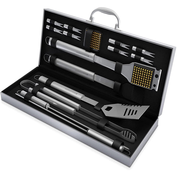 BBQ Accessories 16Pc Grill Set With Spatula