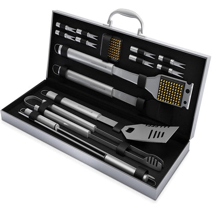 BBQ Accessories 16Pc Grill Set With Spatula