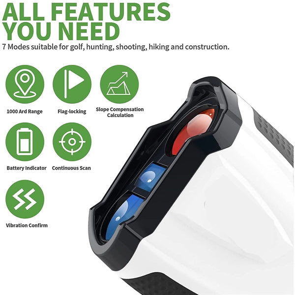 Laser Rangefinder For Golf & Hunting