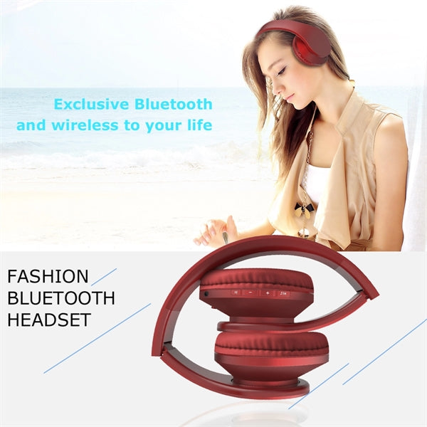 Foldable Wireless Bluetooth Headphones Over-Ear