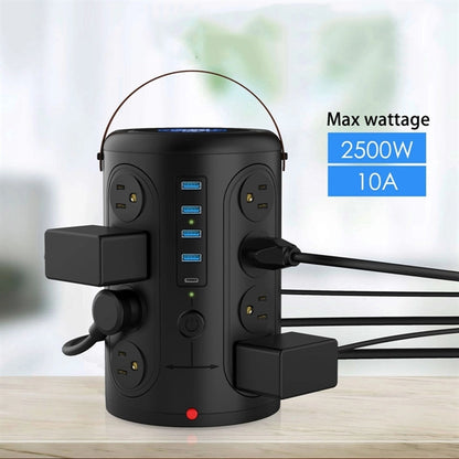Power Strip Tower Wireless Charger