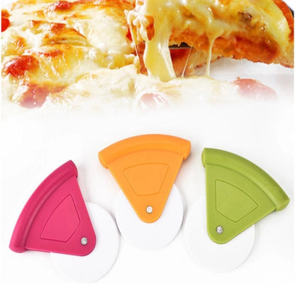 Round Wheel Plastic Pizza Cutter