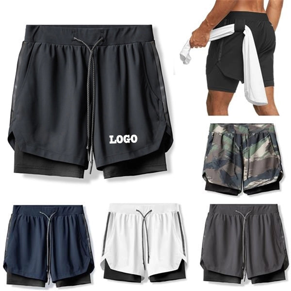 Men'S Gym Workout Shorts