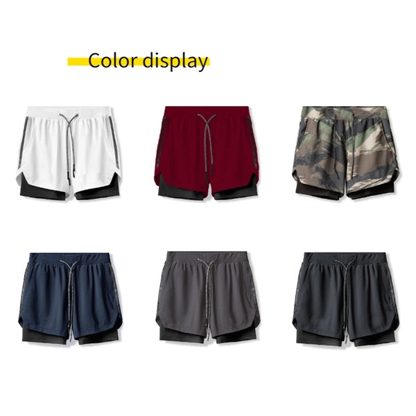 Men'S Gym Workout Shorts