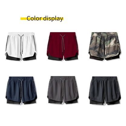 Men'S Gym Workout Shorts