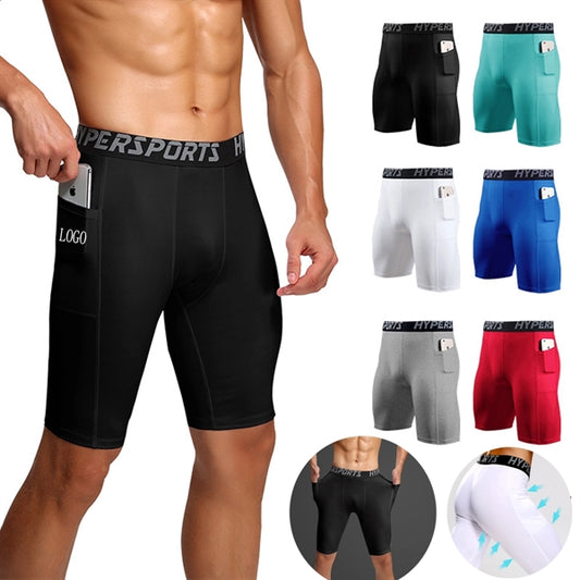 Men'S Compression Short With Pocket