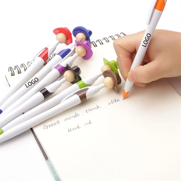 Cowboy hat advertising pen