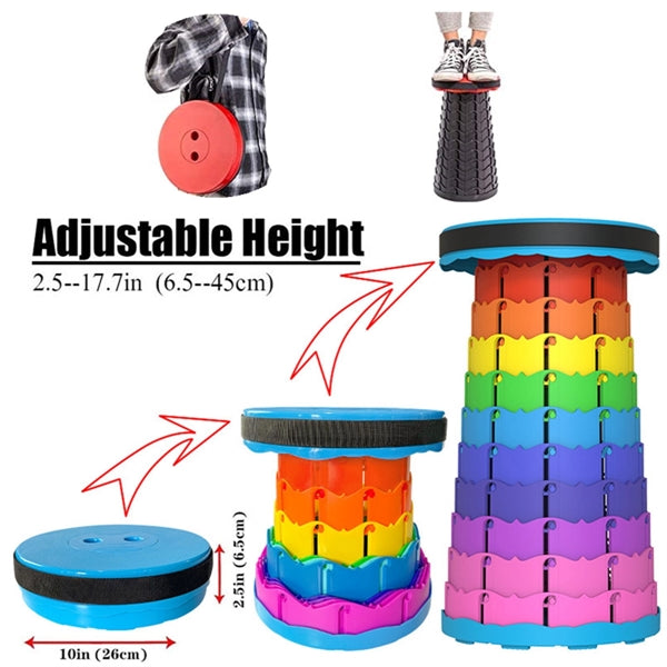 Upgraded Collapsible Folding Stool