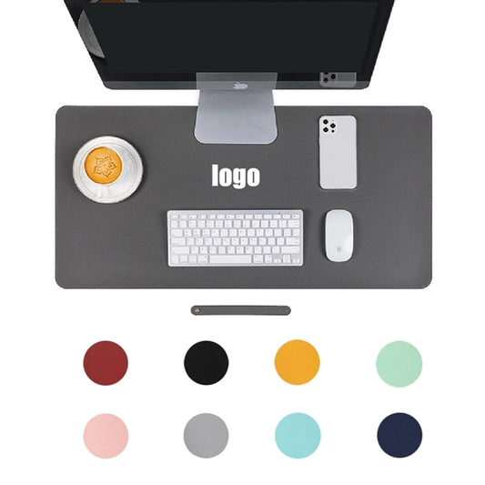 Leather Desk Pad For Keyboard And Mouse