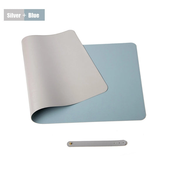 Leather Desk Pad For Keyboard And Mouse