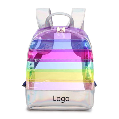 Rainbow Holographic Backpack