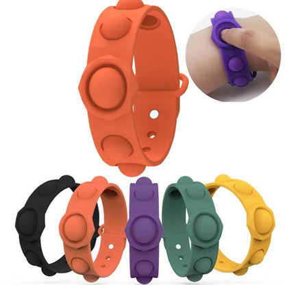 Colorful Push Bubble Sensory Fidget Bracelet Toy Wristband