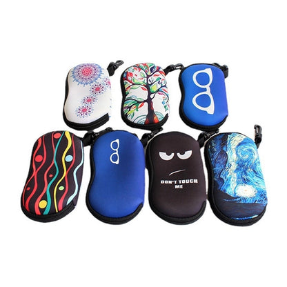 Sunglasses Soft Case Neoprene Zipper Eyeglasses Box