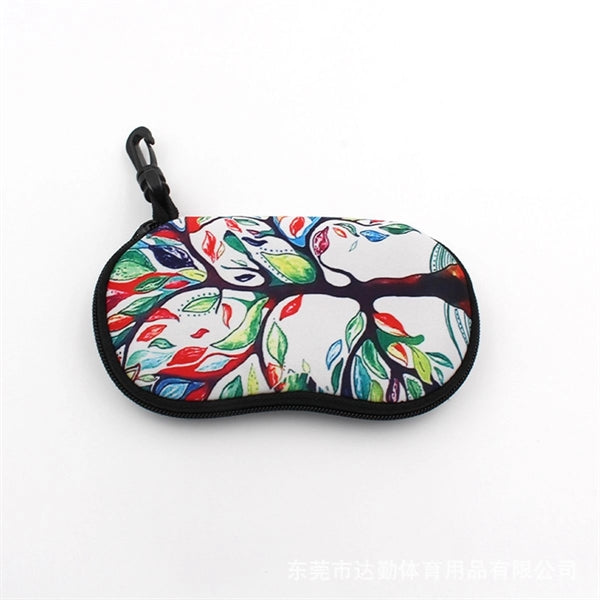 Sunglasses Soft Case Neoprene Zipper Eyeglasses Box