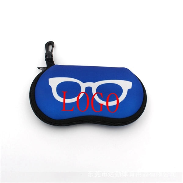Sunglasses Soft Case Neoprene Zipper Eyeglasses Box