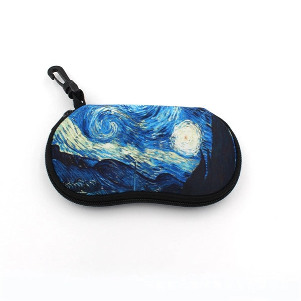Sunglasses Soft Case Neoprene Zipper Eyeglasses Box