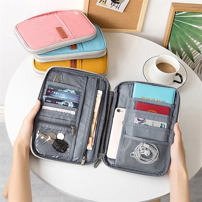 Passport Holder Travel Wallet