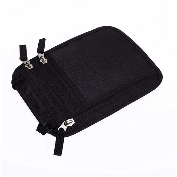 Travel Neck Wallet with RFID Blocking