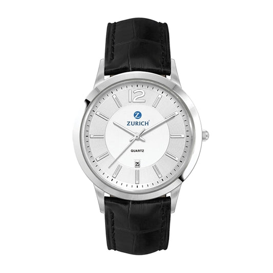 43MM STEEL SILVER CASE, 3 HAND MVMT, SILVER DIAL, ...