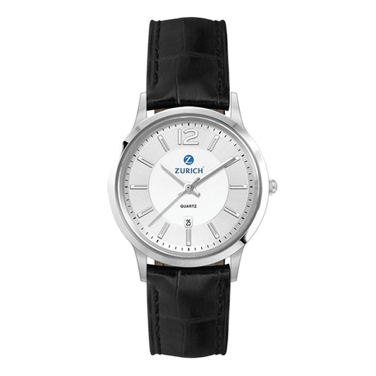 22MM STEEL SILVER CASE, 3 HAND MVMT, SILVER DIAL, ...