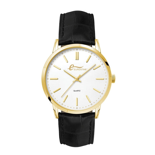 Men's Metal Case 3-Hand movement Men's Gold Plated Metal ...